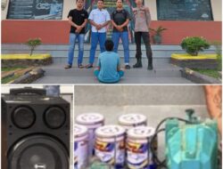 Unit Reskrim Polsek Sungaiselan Tangkap DPO Kasus Pencurian Disertai Pemberatan, Barang Bukti Diamankan