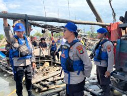 Polres Bangka Tengah Lakukan Patroli dan Himbauan di Lokasi Tambang Ilegal Kolong Pungguk, Merbuk, dan Kenari