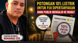 Potongan 10 Persen Listrik Untuk PJU Di Pertanyakan,?? Dana Publik Mengalir Ke Mana,??